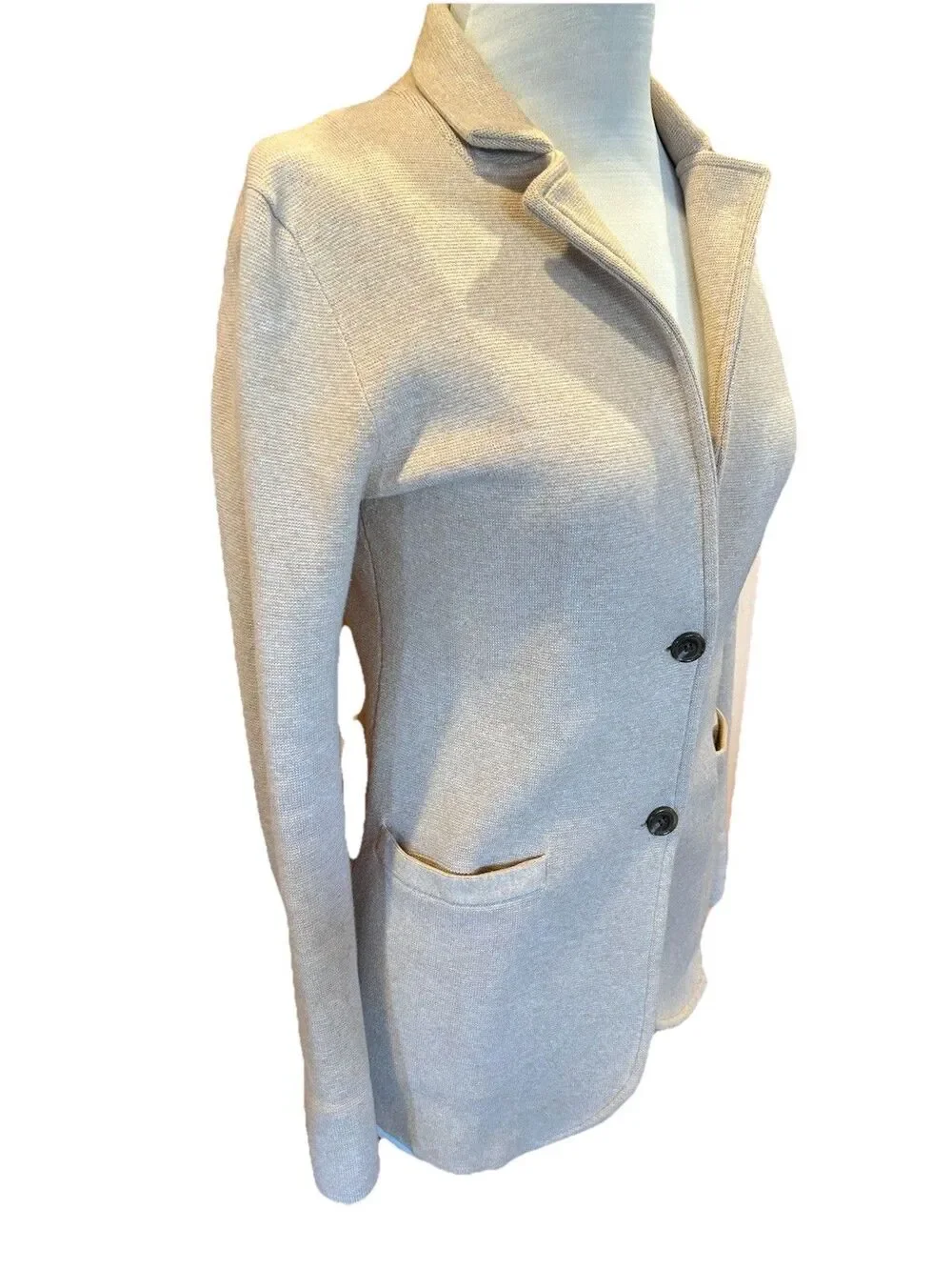 J Crew Mercantile Knit Blazer Old Money Size XS Preppy Classic Minimalist Office